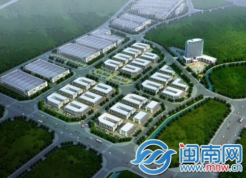 福建海西再生資源產(chǎn)業(yè)園區(qū)鳥瞰圖