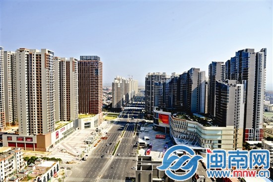 商住形態已成型的東海灣