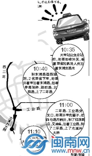的哥沖關拒檢 載執法員滿城跑