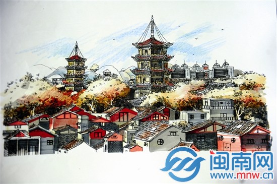 泉州的地標,東西塔