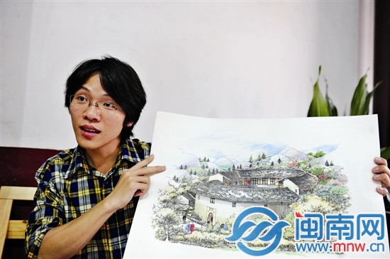 小施和他的作品,安溪龍涓土堡